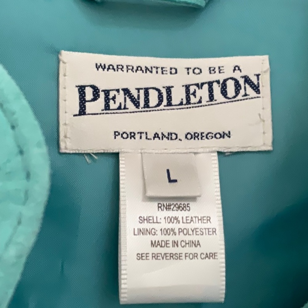 Vintage Pendelton Suede Leather Jacket - Picture 7 of 9